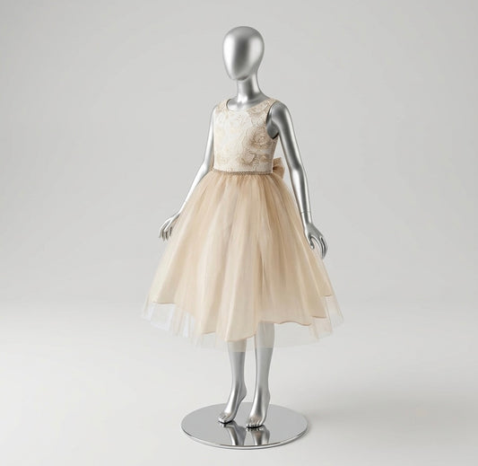 Emma Dress (Champagne)