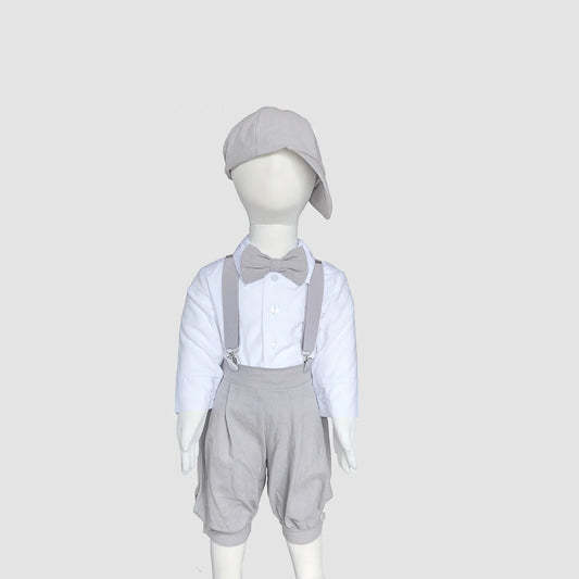 Five - Piece Baby Set (Gray) - APAMAH