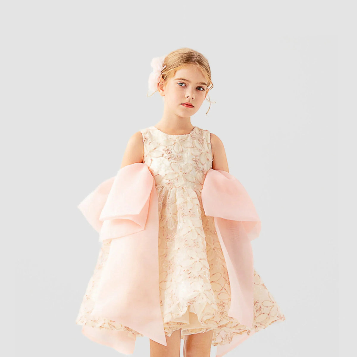 Floral Elegance Princess Dress - APAMAH