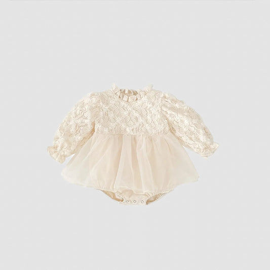 Floral Lace Baby Dress - APAMAH